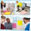 Qeeenar 8 Pads Big Sticky Notes 11 x 11 Inch
