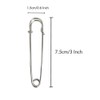Safety Pins Extra Large Heavy Duty - YiwerDer 22PCS 3Inch