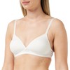Nur Die Women's Traumweich Bügelloser BH Everyday Bra, Beige (offwhite