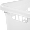 Sterilite Rectangular Open Laundry Hamper, Tall and Slim Plastic Hamper