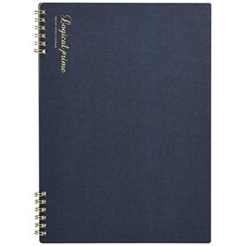Nakabayashi 65807 Logical Prime Notebook, W-Ring Notebook, B5, B Ruled