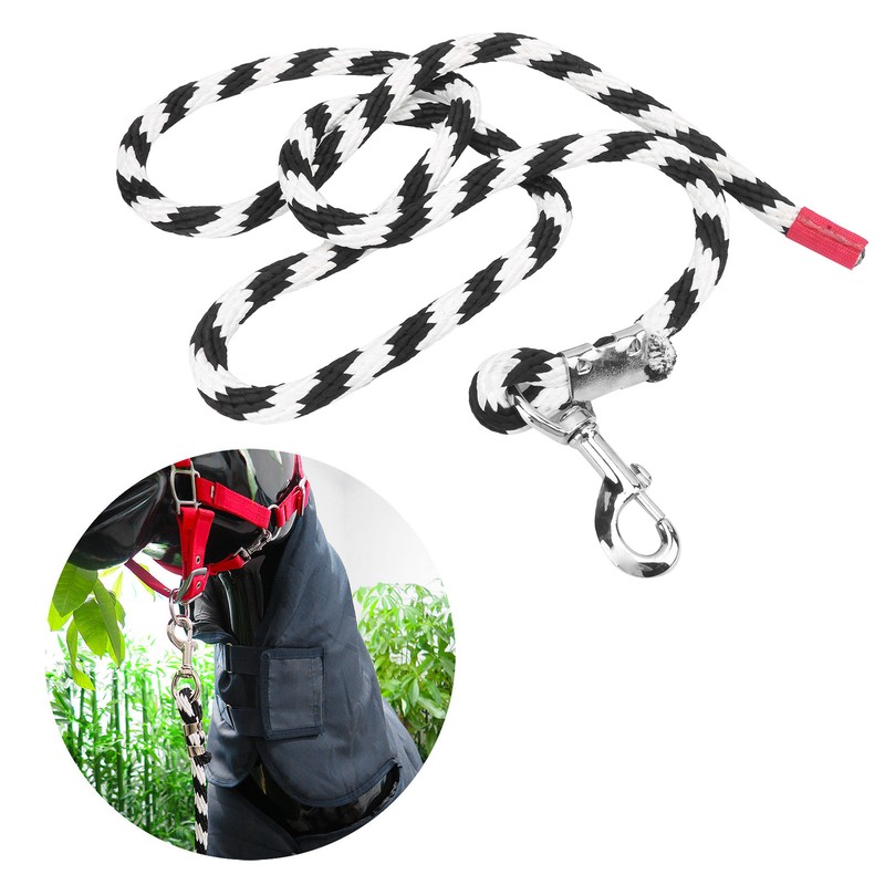 Horse Lead Rope Strong Braid Lead Rope with Thicker Alloy