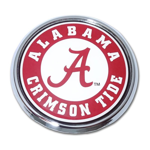 Elektroplate University of Alabama (Seal) Chrome Emblem