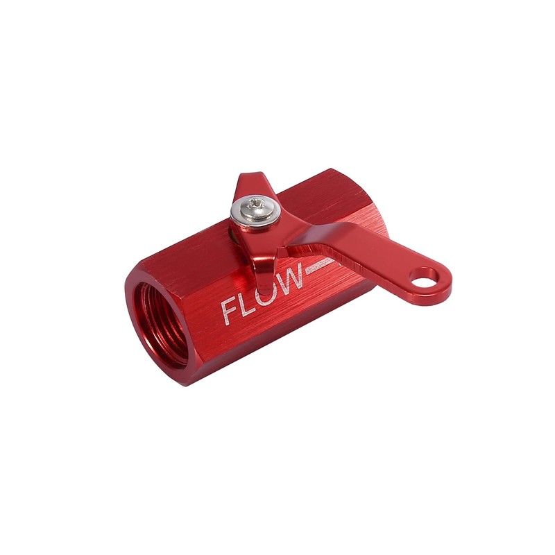 X AUTOHAUX AN6 6AN Aluminum Alloy Inline Fuel Shut Cut