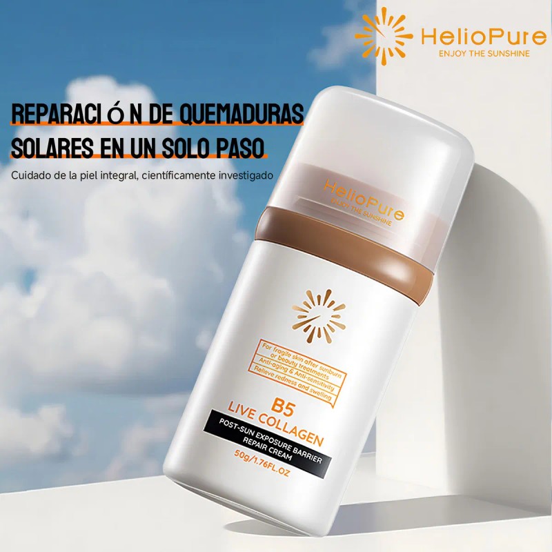 Crema Reparadora Colageno Despues Sol Helio Pure