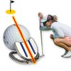 Golf Ball Line Marker Tool Kit Set. 360 Degree 3-Line