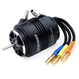 2948 Brushless Rc Boat Motor, Surpass Hobby 6600KV Brushless Motor with Cooling Set for RC Boat
