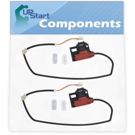 2-Pack W10404050 Washer Latch Assembly Replacement for Whirlpool 7MWTW1701DQ0 Washer - Compatible with W10238287 Washing Machine Lid Lock Switch