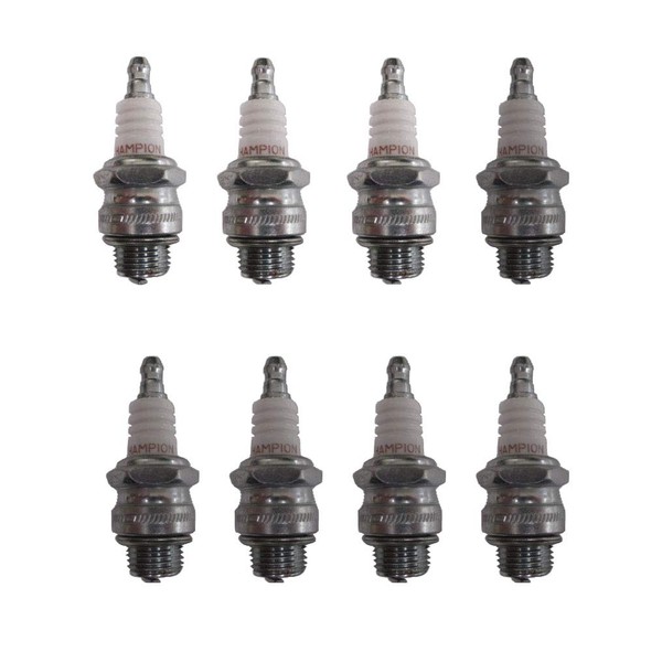 Champion Small Engine Spark Plugs RJ17LM Pack of 8