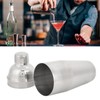 750ML Cocktail Shaker with Built in Strainer Stainless Steel Martini