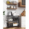 Simple Deluxe Heavy Duty 3-Tier Storage Shelves 750Lb Capacity, 24.02"