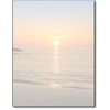 Beach Sunset Stationery Paper - 80 Sheets Letterhead for Inkjet/Laser