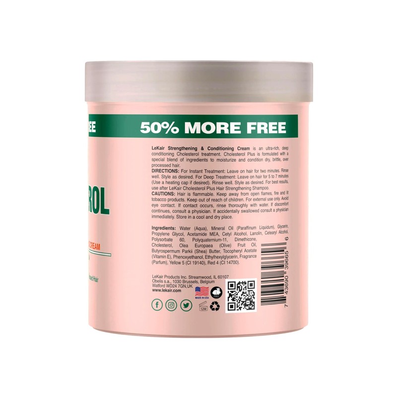 Le Kair Cholesterol Plus Strengthening and Conditioning Cream