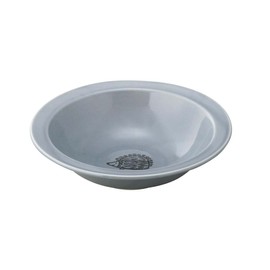 Lisa Larson LL13-359 Line Art Bowl Plate, Hedgehog Pattern, 7.1 inches (18 cm)