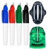 GXGM 6 Pieces Golf Ball Liner Template Golf Alignment Set