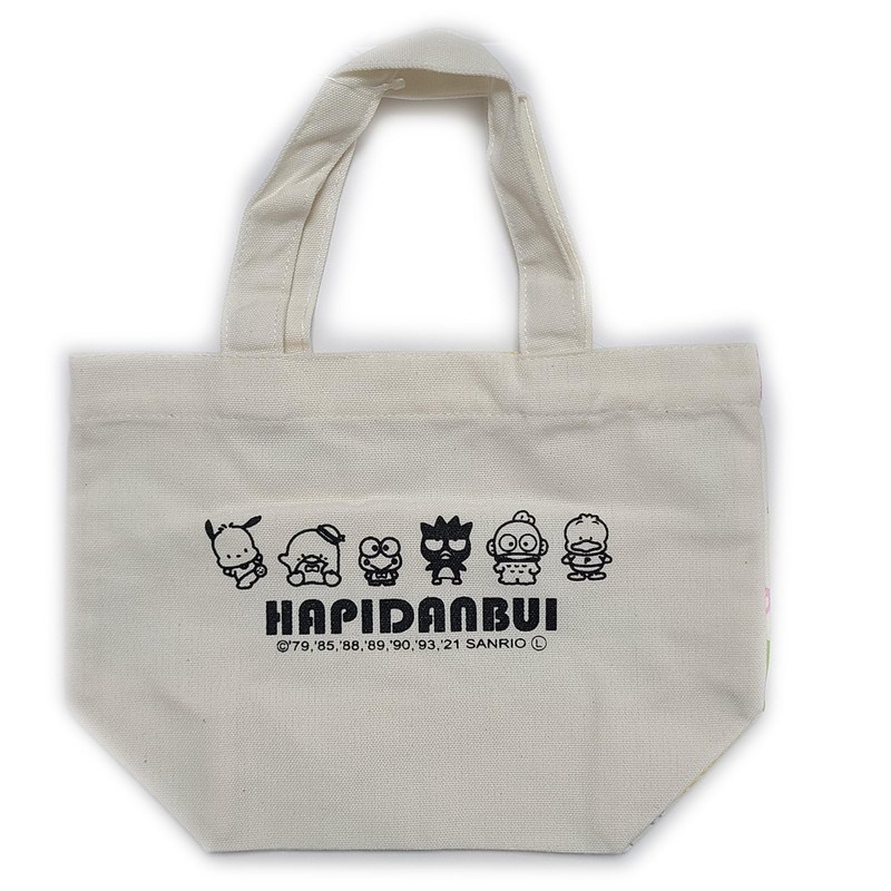 Sanrio Mini Tote Lunch Tote Bag Canvas Cotton Fabric Bento