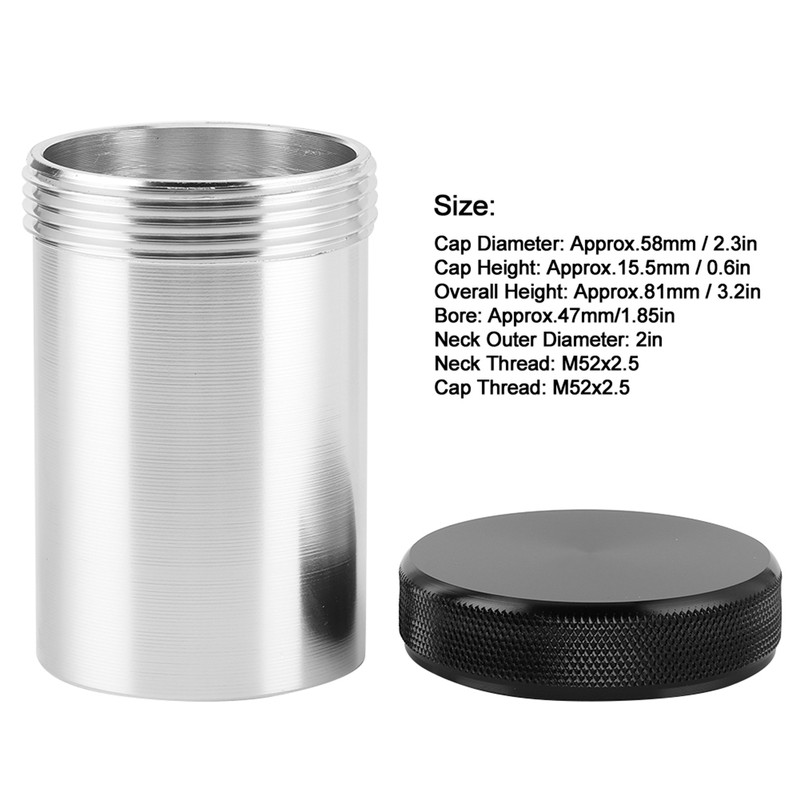 2in Aluminum Alloy Weld On Filler Neck and Cap Fuel