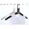 equlup Folding Travel Hangers, Foldable Clothes Hangers Aluminium Alloy High