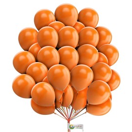 Party Balloons 10 Inch Birthday Balloons Colorful Orange Balloons For Kids Party Bags Orange Birthday Decoration Wedding Mothers Day Engagement Party Theme Party Decoration 15 pcs