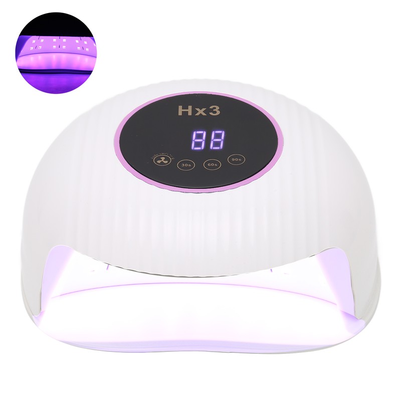 180W UV LED Nail Gel Curing Lamp 3 Time Setting
