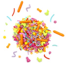 PME Out of the Box Sprinkles Themed Sugar Decorations 60g - Rainbow Mix