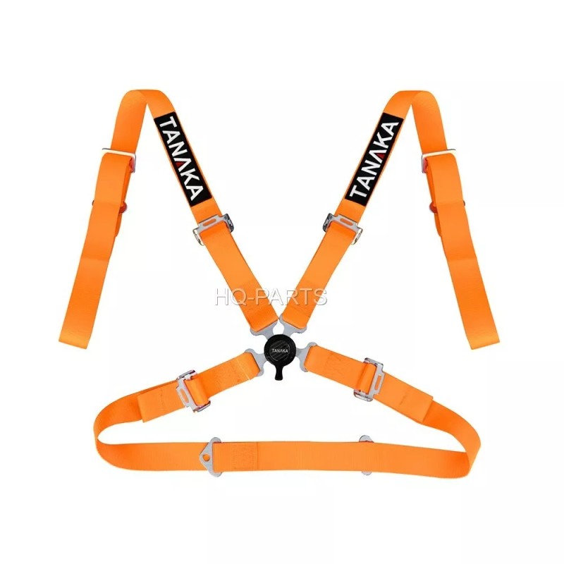 TANAKA X 2 TANAKA UNIVERSAL ORANGE 4 POINT CAMLOCK RACING