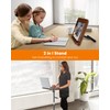 aboutool 2 in 1 Dual-use Floor Book Stand & Desktop