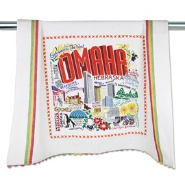 Catstudio Omaha Dish & Hand Towel | Great for Kitchen, Bar, & Bathroom