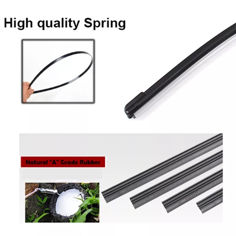Xukey Pair Front Window Windshield Wiper Blades Set For VW