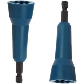 Wire Twisting Tool,Wire Twister Wire Connector Wire Stripper Tool Wire Twister Tool for Drill, Wire Twisting Spinner (Blue, One size)