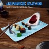 Exlipo Jaws Sushi Plate Shark Ceramic Hand Painted Table Serving