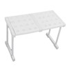 Expandable Shelf Stackable 121lb Load Bearing Divider Storage Rack for