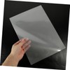 Operitacx 100pcs Card Laminating Film Large Lamination Material Scratch Water