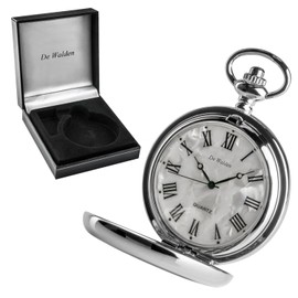 De Walden Godson Christening Gift Engraved St Christopher Pocket Watch MP