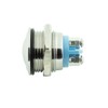 Alpinetech 16mm Anti-Vandal Momentary Stainless Steel Metal Push Button Switch