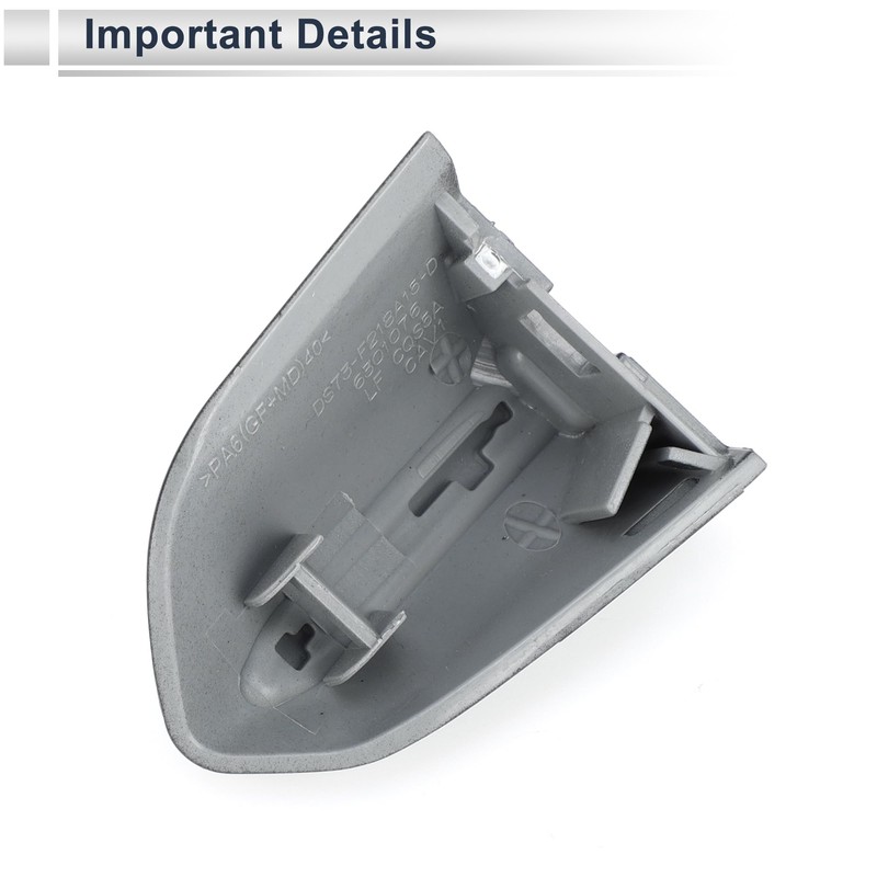 Front Left Door Handle End Cap Lid Outside Lock Cylinder