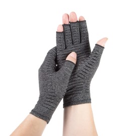 MUSEFITER Arthritis Gloves Compress Fingers Without Fingers to Prevent Arthritis, Rheumatoid Joint Swelling, Osteoarthritis, Wrist Pain, Daily Support, Exercise