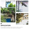 Yardwe 3pcs Realistic Eagle Bird Deterrent Hanging Plastic Eagle Decor