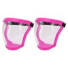2pcs Protective Face Cover Dustproof Safety Elastic Belt Reusable Face