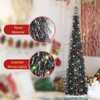 5FT Pop Up Christmas Tree with 90 LED Lights, Collapsible