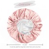 Amamba Shower Caps,100% Real Satin Lined Shower Cap,Extra Large Shower