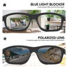 Cyxus P1176 0.1 Second Dimmable Sunglasses, Polarized Sunglasses, Blue Light