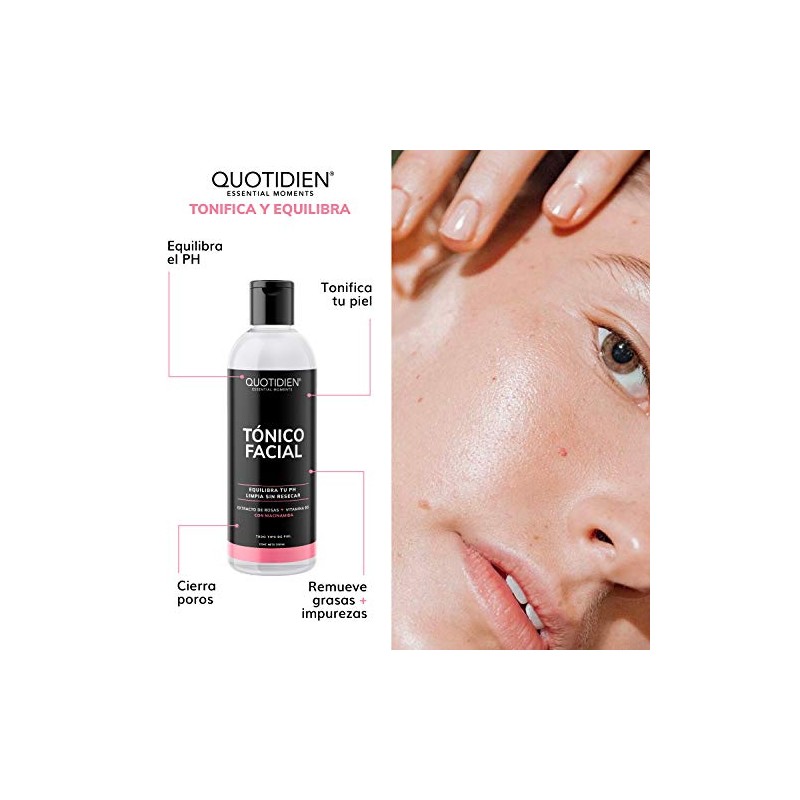 Kit Pasos Quotidien Limpiador Facial 235 Tónico 350 Serum Vitamina