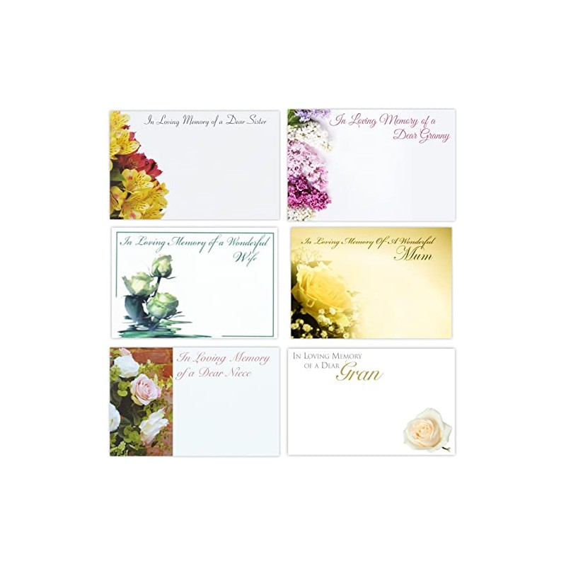 celloexpress In Loving Memory Nana (Lilac Hydrangea) Flower Message Cards