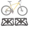 A Pair Aluminum Road Bicycle Pedal Platform Converter Adapter Small