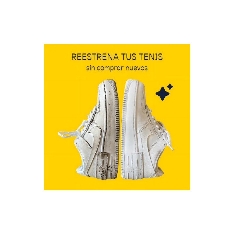 Kit De Limpieza Para Tenis Con Espuma Limpiadora Shoomax