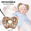 XIGGA U-Shaped Banana-Shaped Two-in-One Pillow for Infant Travel Car Seat,
