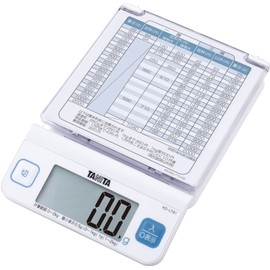 Tanita KD-LT01-WH Digital Letter Scale, White, 5.3 x 7.7 x 1.2 inches (13.4 x 19.6 x 3 cm)