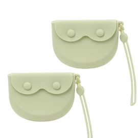Estuche de silicona para retenedor con cordón, estuche portátil y lindo para retenedores de viaje, alineador de brackets con orificios de ventilación para niñas, mujeres, niños, estuche para