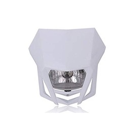 YIBO universal modification accessories headlights grimace lights ghost mask headlights for 250 150 (white)